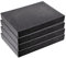 Rasterschaumstoff Würfelschaum, 4 Stück 400 x 300 x 50 mm Werkzeugkoffer Kamerakoffer Schaumstoff, Koffereinlage Rasterschaumstoff, Schaumstoffinlay für Schutzkoffer, Werkzeug