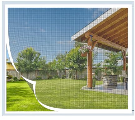 Fliegengitter Fenster, Insektenschutz Fliegengitter Fenster Mückenschutz, 60x80cm Weiß für Fenster