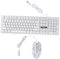 Artibetter 1juego Teclado y Ratón Mecánico USB Iluminación Kit De Accesorios para Gamer Diseño Suspenso y Funcionalidad