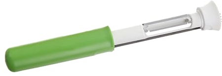 Fruit Peeler, Seeder 2 in 1 Potato Peeler, Multifunctional, Portable, Stainless Steel, Pear Corer, Kitchen Tool for Home Kitchen Appliances (White and Green)