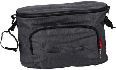 GARVALON Buggy Organizer Handliche Kinderwagentasche Mit Reißverschluss Für Ordnung Unterwegs Für Windeltaschen Und Zubehör Passend Für Kinderwagen