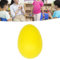 Musical Easter Egg, Interesting Sound Wear Resistant Egg Shaker for Travel for Kindergarten (Yellow)