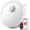 roborock Q10 X5 Robot Aspirador, 10.000 Pa HyperForce, Doble Sistema antienredos, Innovador Cepillo JawScrapers y mopa de Alta Intensidad, tecnología reactiva para Evitar obstáculos,Blanco