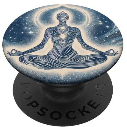 Yoga Meditation Spirituell PopSockets Klebender PopGrip