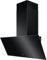 90cm Angled Chimney Cooker Hood, 6000 Hob2Hood®, Black, 575m³/h Extraction, Hob2Hood