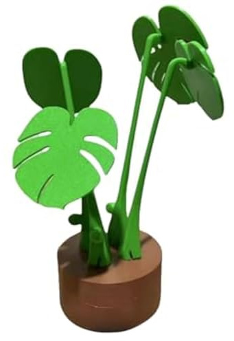 Wadakada Monstera Coasters Plant Non-Slip Coasters, Monstera Coaster Set, Tropical Leaf Plant Coasters Home Decoration,