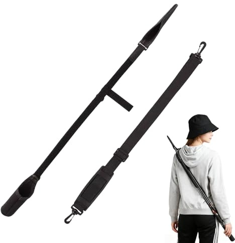 Zerabidpro Magic Baits Rod Protector Adjustable – Hochwertiger Neopren Rutenschutz, Verstellbares Rutenband für Angelruten, Rutenschoner und Rutensocke, Langlebig und Flexibel, Schwarz, 80-220 cm 