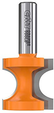 CMT 854.507.11 Bull Nose Bit, 1/2-Inch Shank, 3/8-Inch Radius