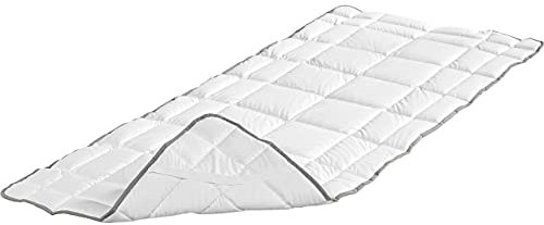 Badenia Trendline Spannauflage Clean Cotton mit Baumwoll Füllung 90X200 CM, 900 G