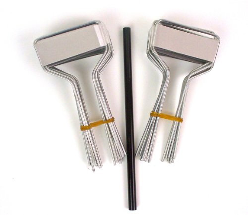 Bosmere K437 Small-Faced Zinc Metal Plant Marker with Carbon Pencil, 5-Inch High (Pack of 20)
