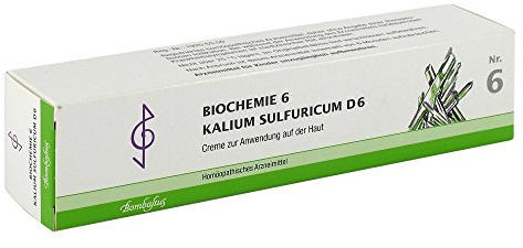 Biochemie 6 Kalium Sulfuricum D 6 Creme
