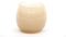 Dutz Beige Glas Vase | Modern Dekoration | Rund | 10x5x10 cm