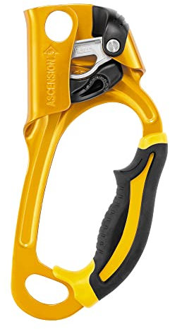 PETZL - Seilklemme Rechts ASCENSION - Unisex, Gelb, Einheitsgröße
