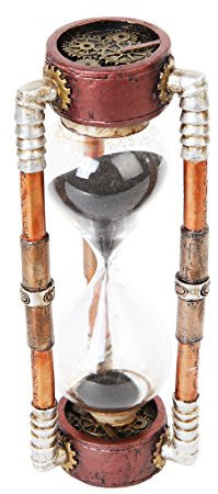 PTC Figurine sablier de 15,4 cm inspirée de Steampunk
