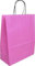 Saphir-Tec Papier-Tragetaschen TOPTWIST 24x11x31cm purple - 50 Stück