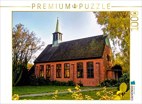 CALVENDO Puzzle St. Michaels-Kapelle, Reinbek-Ohe | 1000 Teile Lege-Größe 64 x 48 cm Foto-Puzzle für glückliche Stunden