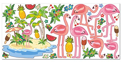 Wandkings Wandsticker Set - Flamingo XL Set - 38 Sticker