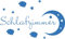 GRAZDesign Wandtattoo Schlafzimmer Türaufkleber mit Mond Schäfchen Sterne | Größe 34x57cm | Klebefolie selbstklebend für Tür - 053 hellblau