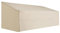 Outsunny Funda Protectora Beige para Banco 3 Plazas 218x111x63/101 cm Cubierta Impermeable para Muebles de Jardín Exterior Terraza Sofá Mesa Silla o Barbacoa