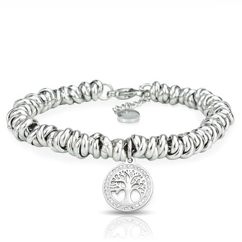 SAGA GIOIELLI ARMBAND DONNA ALBERO DELLA VITA STAHL