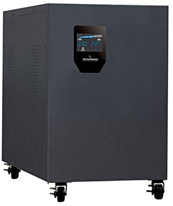 Tecnoware Industrial - Stabilizzatore Elettrico Monofase 230 V - Stabilizzazione ±3% - Forma d'Onda Sinusoidale - Potenza 12 KVA
