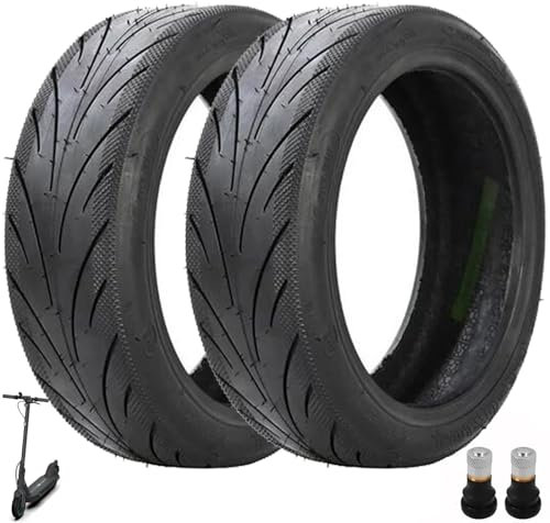 Tmom Ersatzräder Reifen für Ninebot Max G30 Elektroroller Gummireifen 60/70-6.5 Scooter Schlauchloser Reifen (2 Stück)