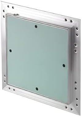 Plasterboard Access Panels - with Aluminium Frame Inspection Hatch Revision Door. (A - 250mm x B - 250mm) A - 250mm x B - 250mm