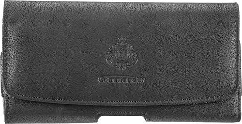 Commander Horizon 6.2 Universal Querholster Black, z.B. für Apple iPhone 12/12 Pro/Samsung S20 Innenmaße: ca. 152 x 76 x 9 mm
