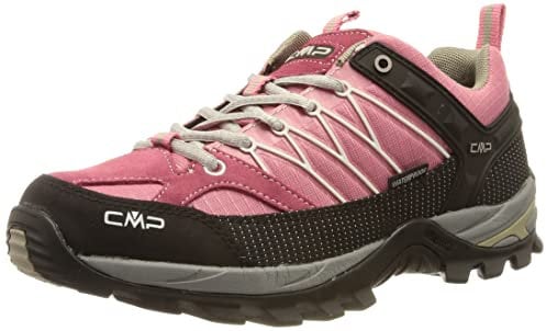 CMP Rigel Low Wmn Trekking Shoe Wp, Scarpe da trekking Donna, Rose-Sand, 39 EU