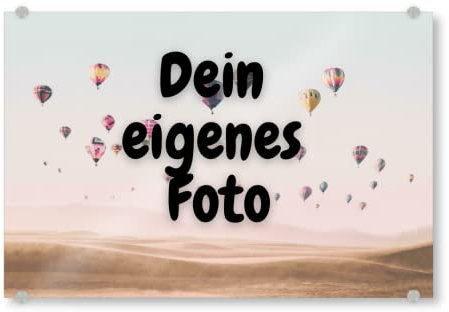 artboxONE Pixum Acrylglas 150 x 100 cm (quer) eigenes Foto als Acrylglas - Acrylglasbild mit Wunschmotiv - Personalisierbares Geschenk
