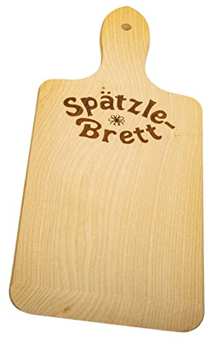DEKOFANT Tabla de spätzle de madera 35 x 15 x 1 cm