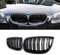 YIUBCZOQI E92 E93 Kühlergrill für BMW 3er E92 E93 nieren schwarz Facelift Nieren Coupe E92 E93 M3 Doppelsteg Schwarz 3er Grill 2006-2009