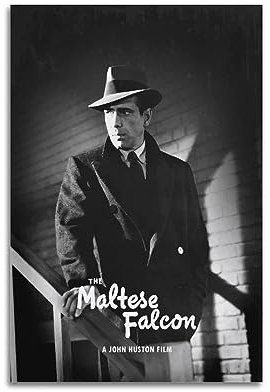 VZRSQZK Schauspieler Humphrey Bogart Poster, dekoratives Gemälde, Leinwand, Wandposter und Kunstdruck, modernes Familienschlafzimmer-Dekor-Poster, 40 x 60 cm