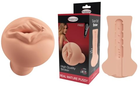 MALESATION Masturbator Real Mature Pussy Stroker Hautfarben