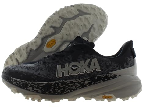 HOKA ONE ONE 1147791-BKSTR Speedgoat 6 Men Black/Stardust UK 11