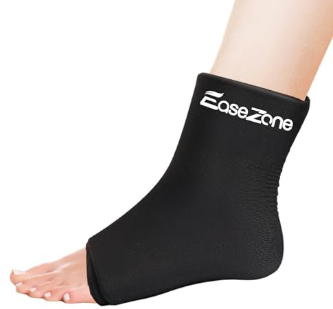 EaseZone Knöchel Kühlpad Fußgelenk Kühlpads Fuß Kühlmanschette geschwollene Knöchel Kühlmanschette Kühlsocken Kalte Kompresse für Plantarfasziitis, Arthritis, Achilles Tendonitis, Knöchelverstauchung
