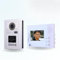 BT Security Portier interphone vidéo Classic-2 4 Fils - 1 écran Blanc - avec Lecteur de Badge