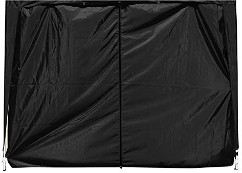 Blümme Black Gazebo Side Panel with Zipper for 3x3M Tent,1 Piece Side Panel Wall Only (Canopy Frame Not Included)
