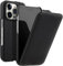 STILGUT UltraSlim passend für iPhone 16 Pro Hülle - iPhone 16 Pro Flip Case kompatibel mit MagSafe aus Leder, Klapphülle, Handyhülle, Lederhülle - Schwarz