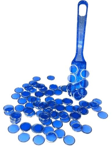 LONZIKP Bastone Magnetico, Set di Chip Bingo, Bastoncini Magnetici, Materiale Didattico, Contatori Matematici, Set di Chip di Plastica
