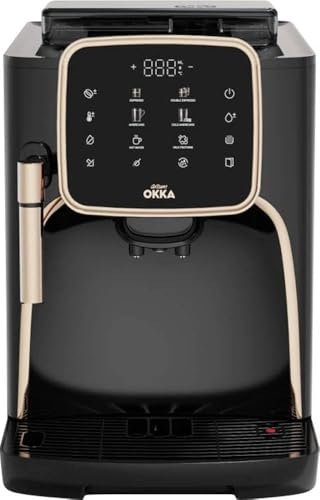Arzum OK0028-0400 Kaffeemaschine Bronze mit Milchbehälter