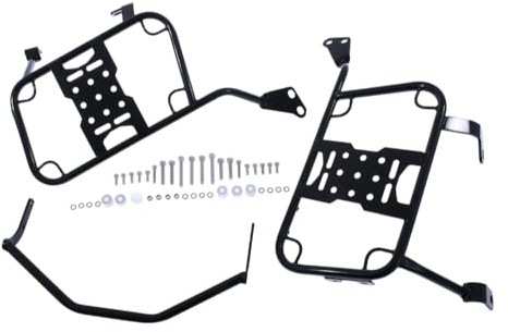 aVDB-Moto Seitenkofferträger/Gepäckhalterung/Gepäckträger kompatibel mit KTM Adventure 390 A2 2020-2022 (Stahl)