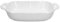 Tognana Pirofila con manici rettangolare cm 39x23x6,5 Brigitte in Porcellana Bianca Andrea Fontebasso Linea Bistro