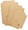 DOITOOL 30 Stück dekorative Buchhülle buchschutzfolie namenschild geburtstags mitbringsel Buchumschlag schulzeug Buchfilm Bucheinband aus Kraftpapier Buchcover Buchfolie aus braunem Papier