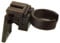 Black Plastic 25mm Wall Mount Microphone Holder