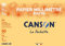CANSON 200067115 Millimeterpapier, DIN A4, 90 g/qm, dunkelbraun