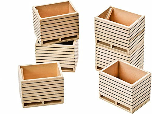 Kids Globe Van Manen 610611 Wooden Potato Boxes