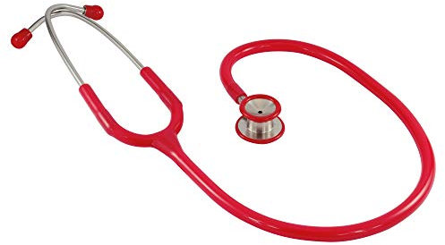 Stethoskop Edelstahl ratiomed rot für Kinder