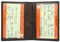 VISCONTI Leather Oyster Card/Travel Pass Holder TC1TC Chocolate
