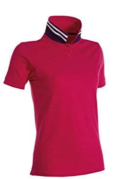 Polo Donna Reverse Payper-L-Fucsia